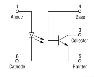 Block Diagram - Skyworks Solutions Inc. OLC449 Radiation-Tolerant Optocoupler